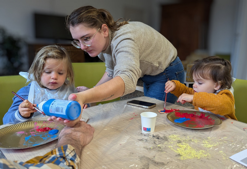 ATELIER AVEC LA MAM