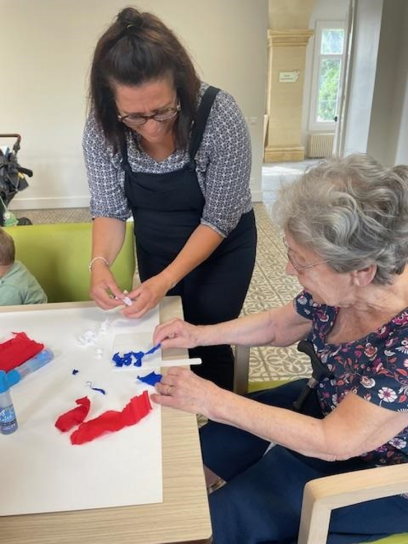 ATELIER CREATIF JEUX 0LYMPIQUE AVEC LA MAM